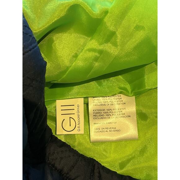 NFL Seattle Seahawks Puffer Vest Size S Women Team Apparel Embroidered Logo - Picture 9 of 10